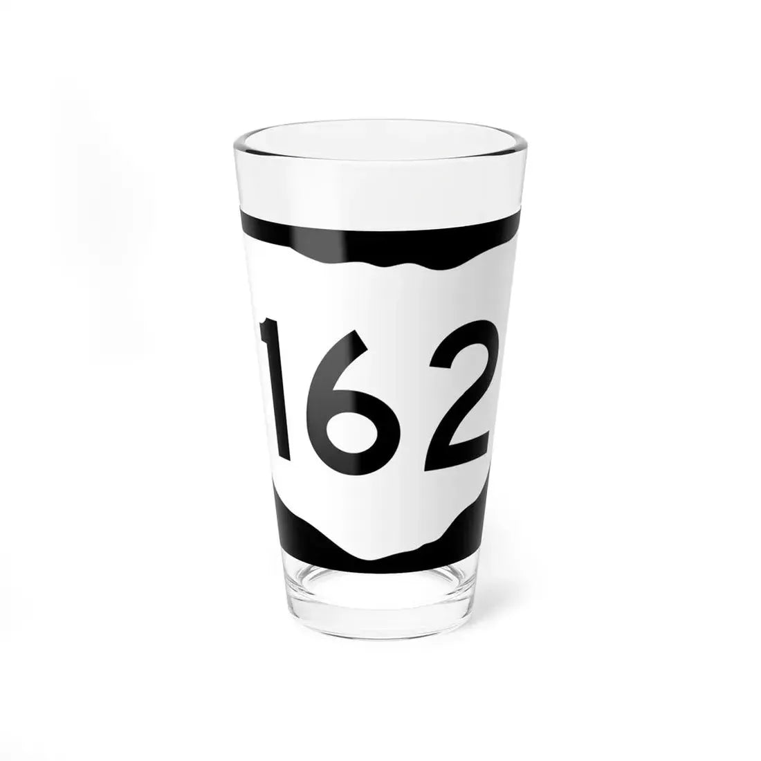 OH-162 (Ohio) (Road Sign) Pint Glss 16oz 16oz - Go Mug Yourself