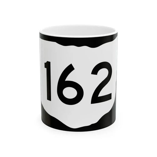 OH-162 (Ohio) (Road Sign) White Coffee Mug 11oz - Go Mug Yourself