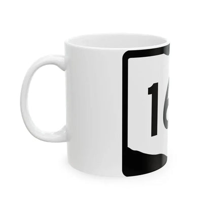 OH-162 (Ohio) (Road Sign) White Coffee Mug - Go Mug Yourself