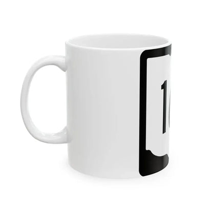 OH-163 1967 (Ohio) (Road Sign) White Coffee Mug - Go Mug Yourself