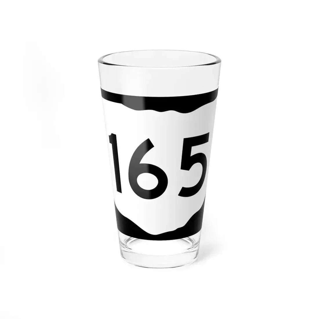 OH-165 (Ohio) (Road Sign) Pint Glass 16oz 16oz - Go Mug Yourself