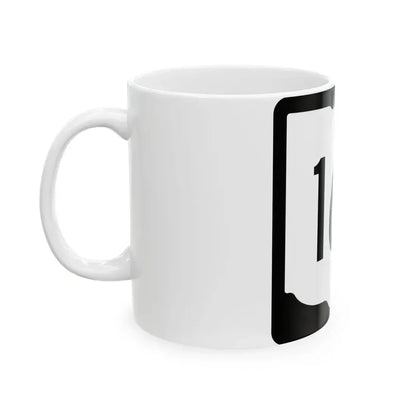 OH-166 1967 (Ohio) (Road Sign) White Coffee Mug - Go Mug Yourself