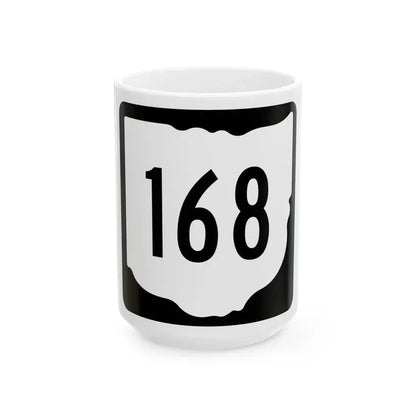 OH-168 1967 (Ohio) (Road Sign) White Coffee Mug 15oz - Go Mug Yourself