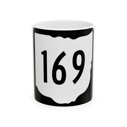 OH-169 1967 (Ohio) (Road Sign) White Coffee Mug 11oz - Go Mug Yourself
