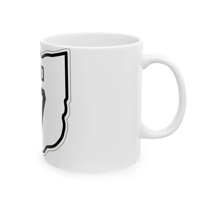 OH-17 1927 (Ohio) (Road Sign) White Coffee Mug - Go Mug Yourself