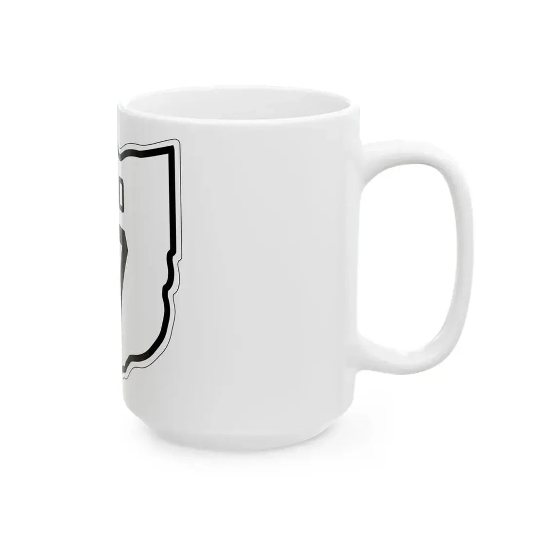 OH-17 1927 (Ohio) (Road Sign) White Coffee Mug - Go Mug Yourself