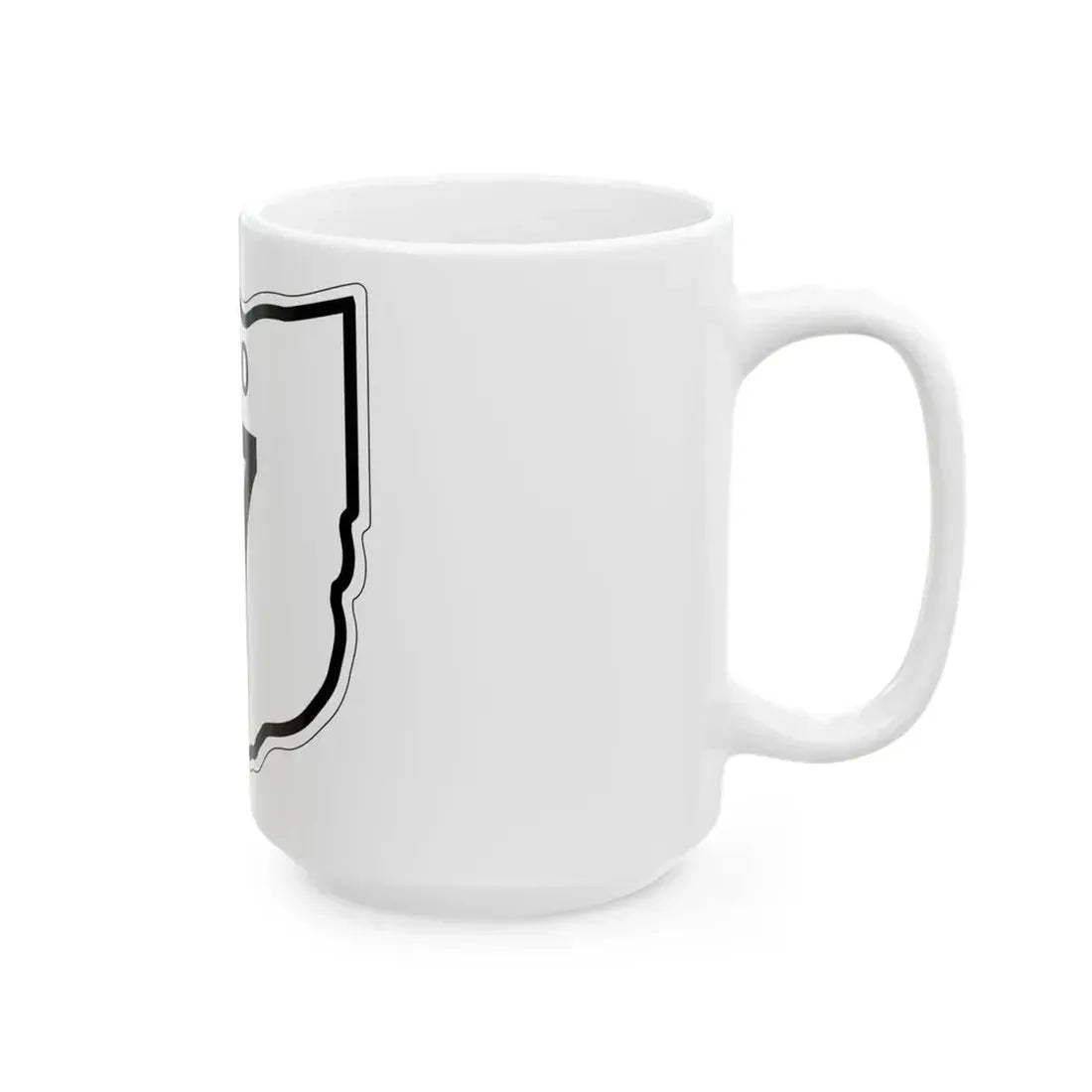 OH-17 1948 (Ohio) (Road Sign) White Coffee Mug - Go Mug Yourself