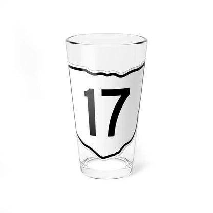 OH-17 1960 (Ohio) (Road Sign) Pint Glass 16oz 16oz - Go Mug Yourself