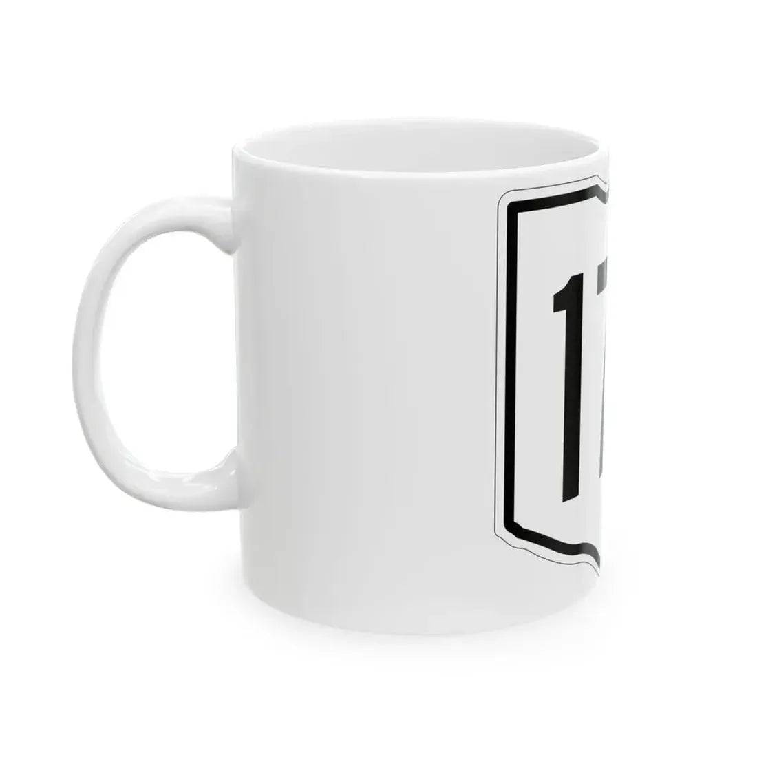 OH-170 1960 (Ohio) (Road Sign) White Coffee Mug - Go Mug Yourself