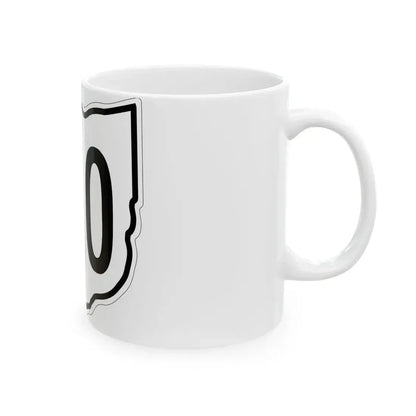 OH-170 1960 (Ohio) (Road Sign) White Coffee Mug - Go Mug Yourself