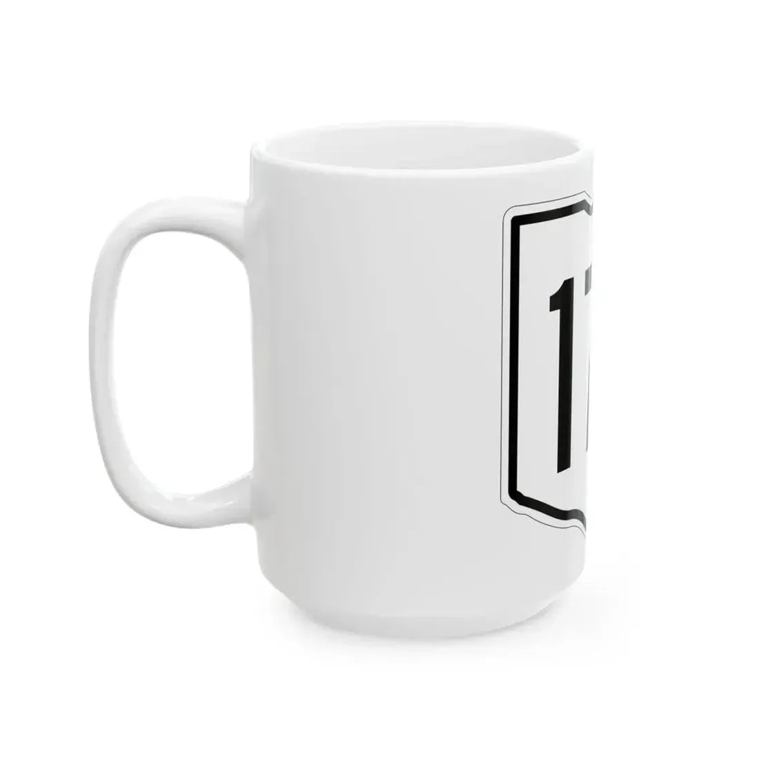OH-170 1960 (Ohio) (Road Sign) White Coffee Mug - Go Mug Yourself