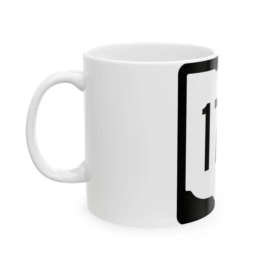 OH-170 1967 (Ohio) (Road Sign) White Coffee Mug - Go Mug Yourself