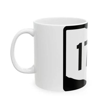 OH-170 (Ohio) (Road Sign) White Coffee Mug - Go Mug Yourself