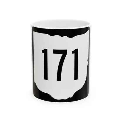 OH-171 1967 (Ohio) (Road Sign) White Coffee Mug 11oz - Go Mug Yourself