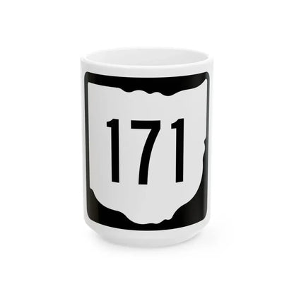 OH-171 1967 (Ohio) (Road Sign) White Coffee Mug 15oz - Go Mug Yourself