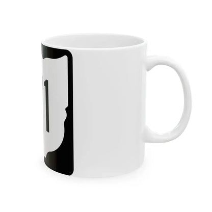 OH-171 1967 (Ohio) (Road Sign) White Coffee Mug - Go Mug Yourself
