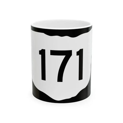 OH-171 (Ohio) (Road Sign) White Coffee Mug 11oz - Go Mug Yourself