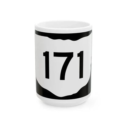 OH-171 (Ohio) (Road Sign) White Coffee Mug 15oz - Go Mug Yourself