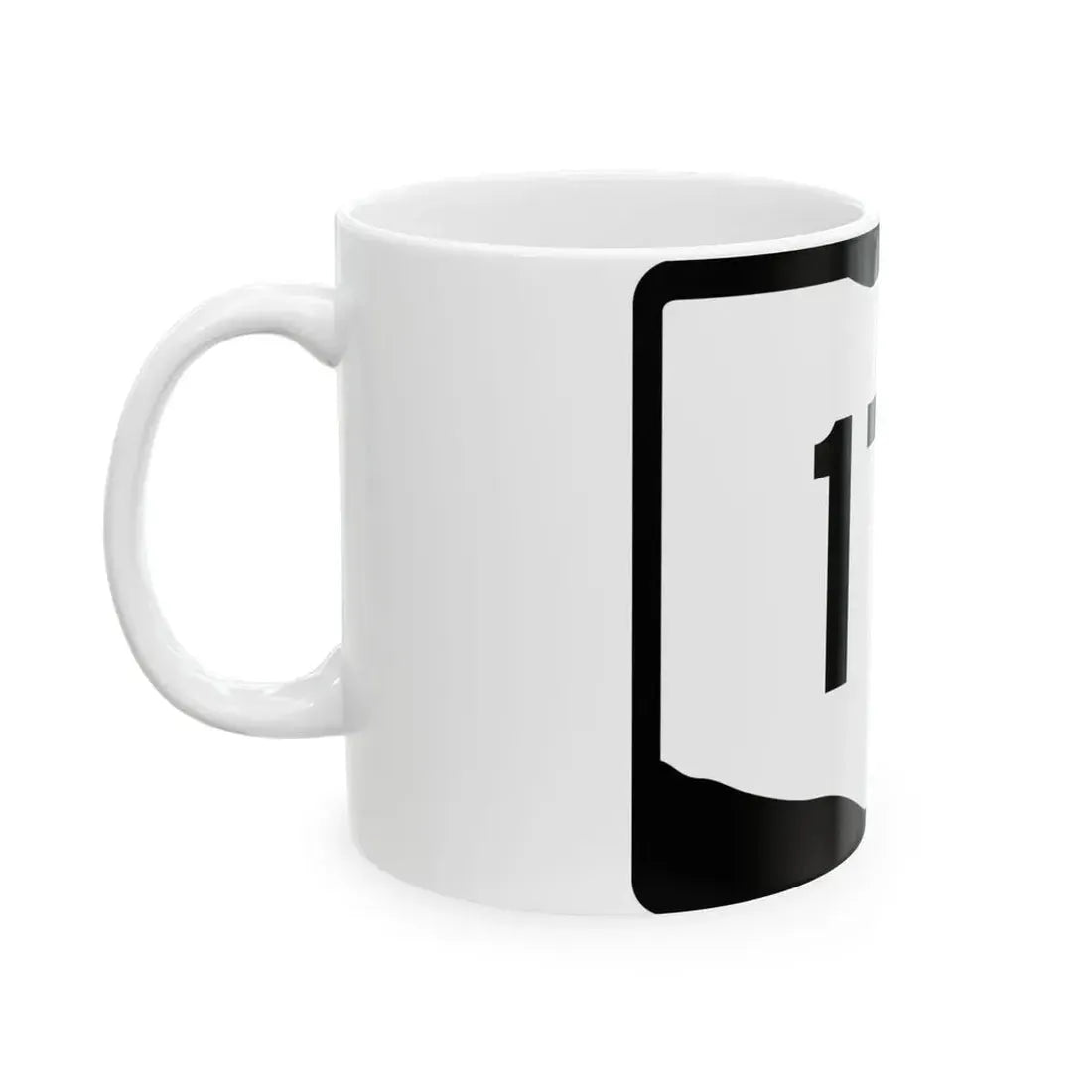 OH-171 (Ohio) (Road Sign) White Coffee Mug - Go Mug Yourself