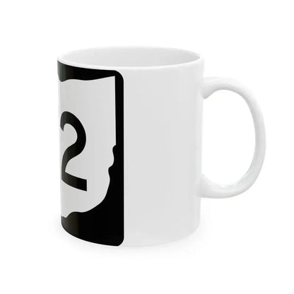 OH-172 (Ohio) (Road Sign) White Coffee Mug - Go Mug Yourself