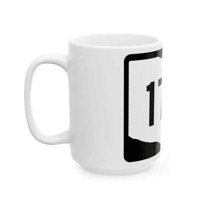 OH-172 (Ohio) (Road Sign) White Coffee Mug - Go Mug Yourself