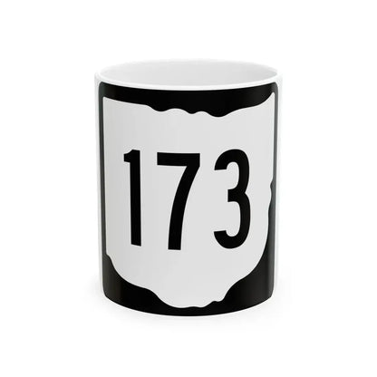 OH-173 1967 (Ohio) (Road Sign) White Coffee Mug 11oz - Go Mug Yourself