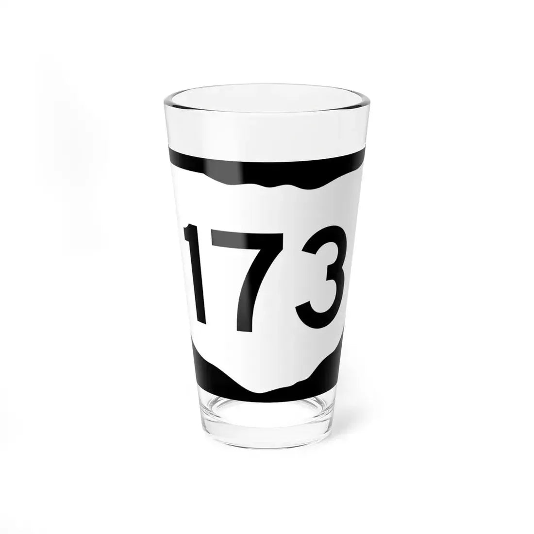 OH-173 (Ohio) (Road Sign) Pint Glss 16oz 16oz - Go Mug Yourself