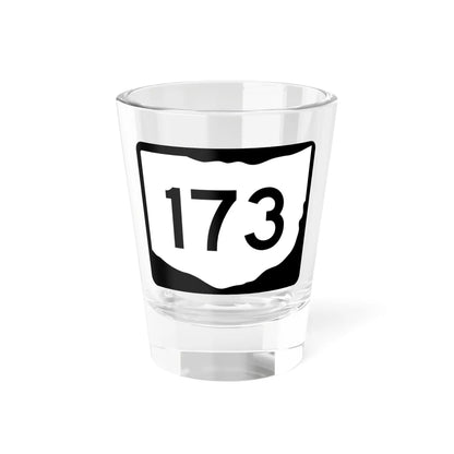 OH-173 (Ohio) (Road Sign) Shot Glass 1.5oz 1.5oz - Go Mug Yourself