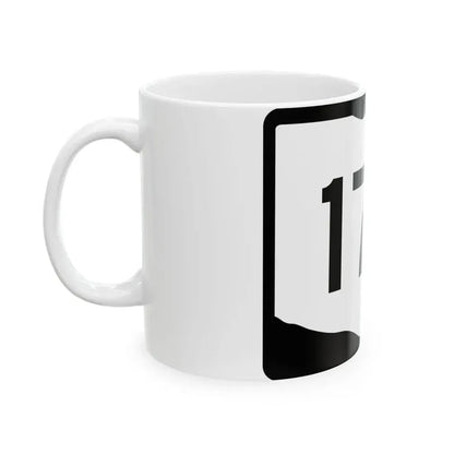 OH-173 (Ohio) (Road Sign) White Coffee Mug - Go Mug Yourself