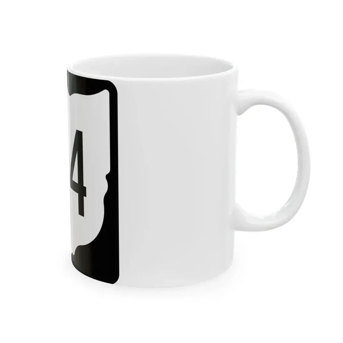 OH-174 1967 (Ohio) (Road Sign) White Coffee Mug - Go Mug Yourself
