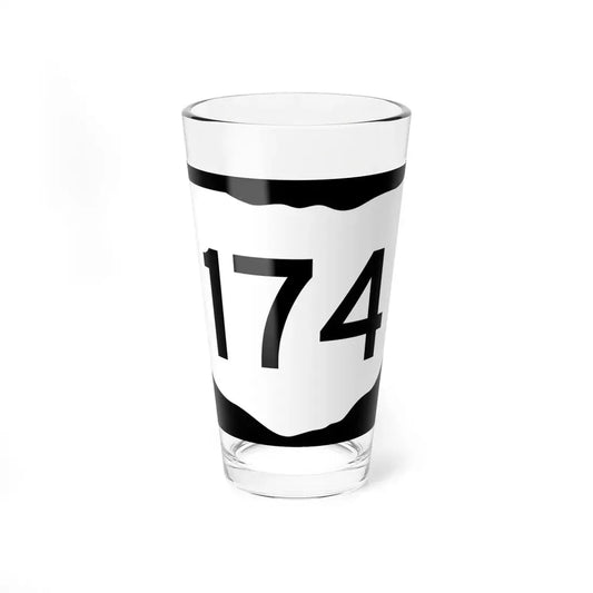 OH-174 (Ohio) (Road Sign) Pint Glss 16oz 16oz - Go Mug Yourself