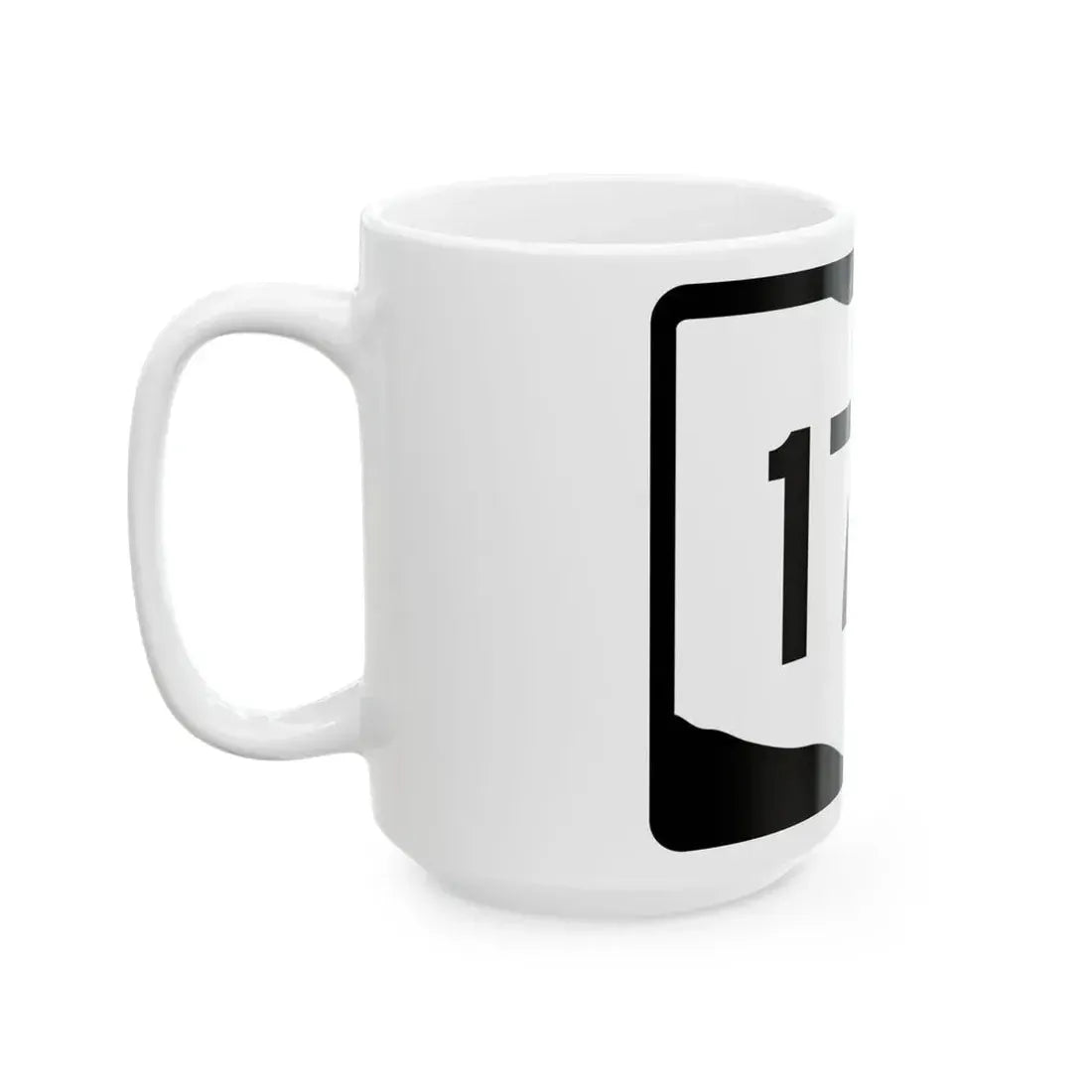 OH-174 (Ohio) (Road Sign) White Coffee Mug - Go Mug Yourself