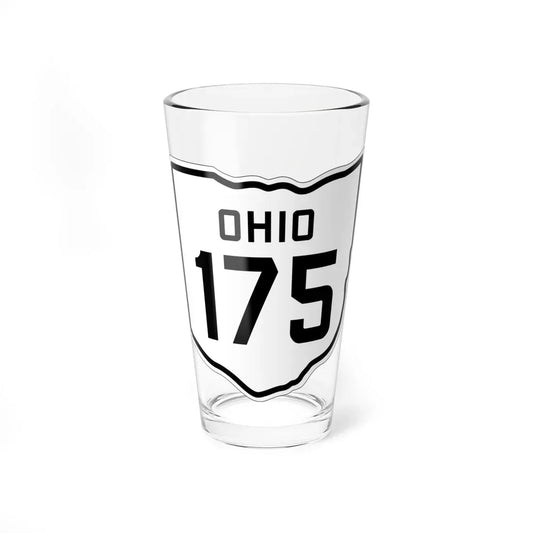 OH-175 1927 (Ohio) (Road Sign) Pint Glass 16oz 16oz - Go Mug Yourself