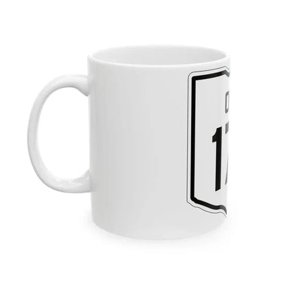 OH-175 1927 (Ohio) (Road Sign) White Coffee Mug - Go Mug Yourself