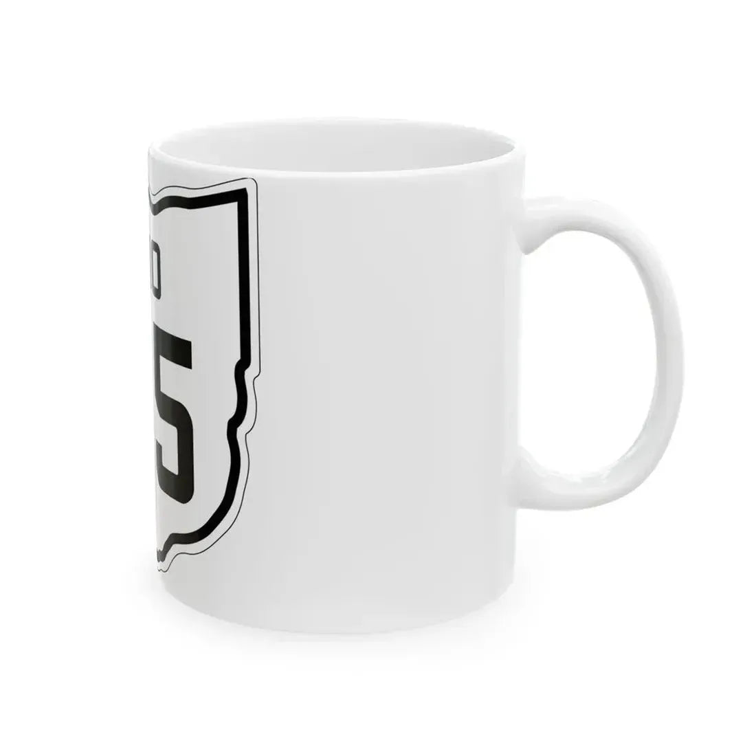 OH-175 1927 (Ohio) (Road Sign) White Coffee Mug - Go Mug Yourself