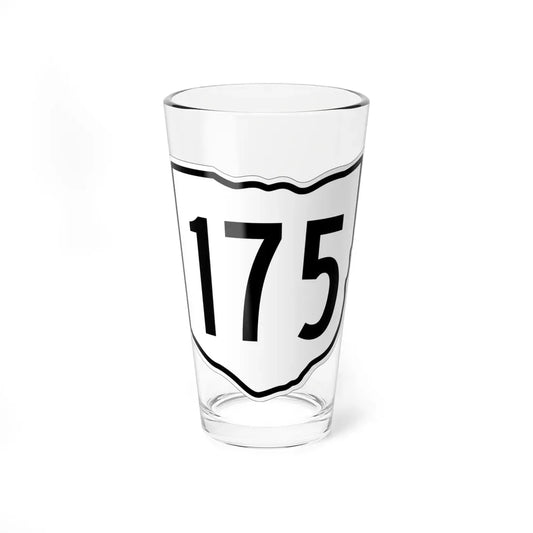 OH-175 1960 (Ohio) (Road Sign) Pint Glass 16oz 16oz - Go Mug Yourself
