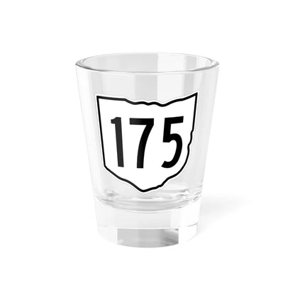 OH-175 1960 (Ohio) (Road Sign) Shot Glass 1.5oz 1.5oz - Go Mug Yourself