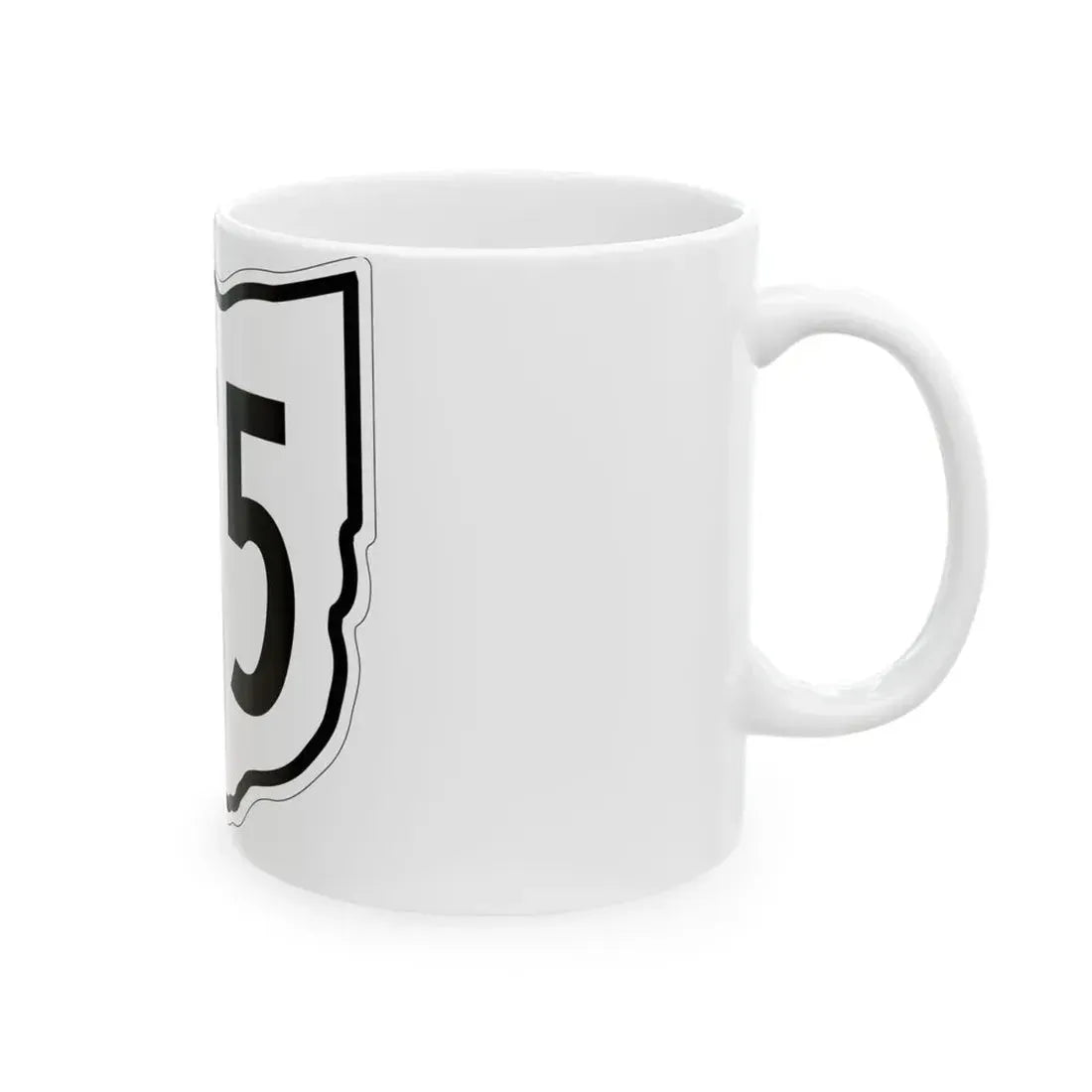 OH-175 1960 (Ohio) (Road Sign) White Coffee Mug - Go Mug Yourself