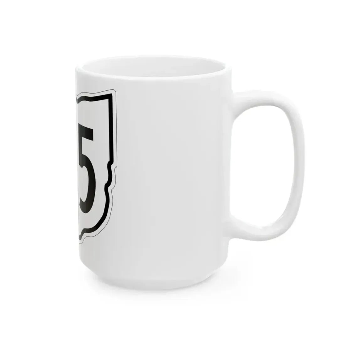 OH-175 1960 (Ohio) (Road Sign) White Coffee Mug - Go Mug Yourself