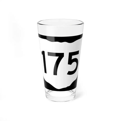 OH-175 (Ohio) (Road Sign) Pint Glass 16oz 16oz - Go Mug Yourself