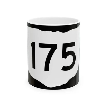 OH-175 (Ohio) (Road Sign) White Coffee Mug 11oz - Go Mug Yourself