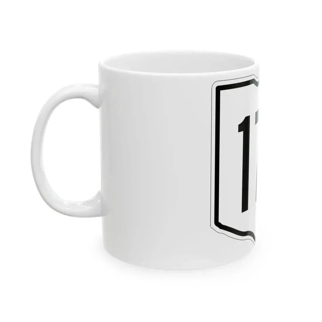 OH-176 1960 (Ohio) (Road Sign) White Coffee Mug - Go Mug Yourself