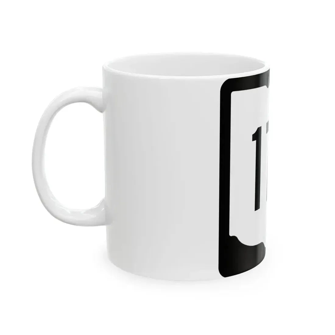 OH-176 1967 (Ohio) (Road Sign) White Coffee Mug - Go Mug Yourself