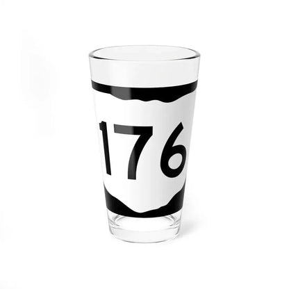OH-176 (Ohio) (Road Sign) Pint Glass 16oz 16oz - Go Mug Yourself