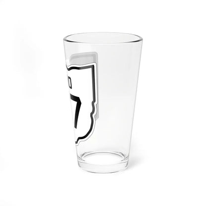 OH-177 1927 (Ohio) (Road Sign) Pint Glss 16oz - Go Mug Yourself