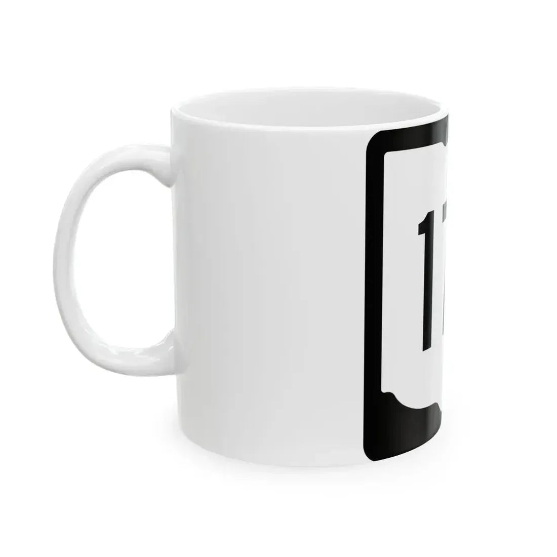 OH-177 1967 (Ohio) (Road Sign) White Coffee Mug - Go Mug Yourself