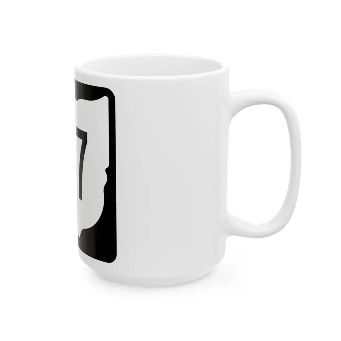 OH-177 1967 (Ohio) (Road Sign) White Coffee Mug - Go Mug Yourself