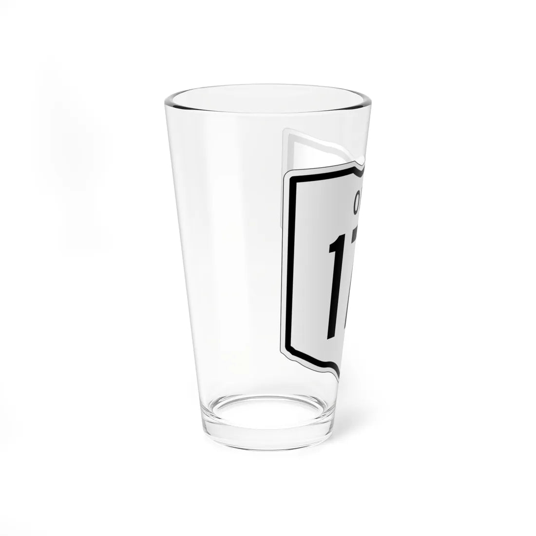 OH-178 1948 (Ohio) (Road Sign) Pint Glss 16oz - Go Mug Yourself