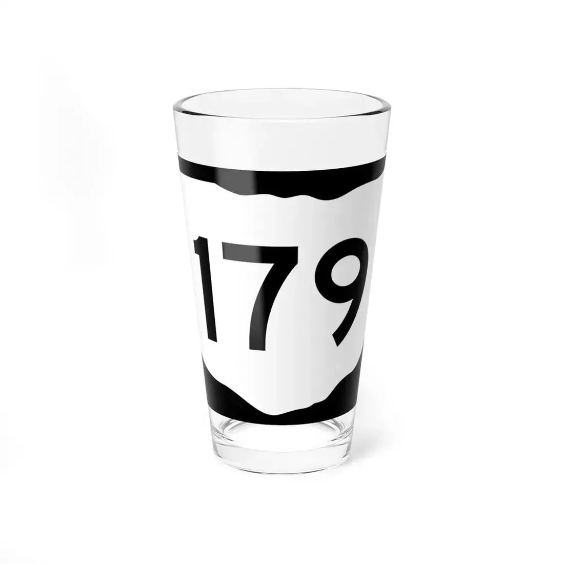 OH-179 (Ohio) (Road Sign) Pint Glass 16oz 16oz - Go Mug Yourself