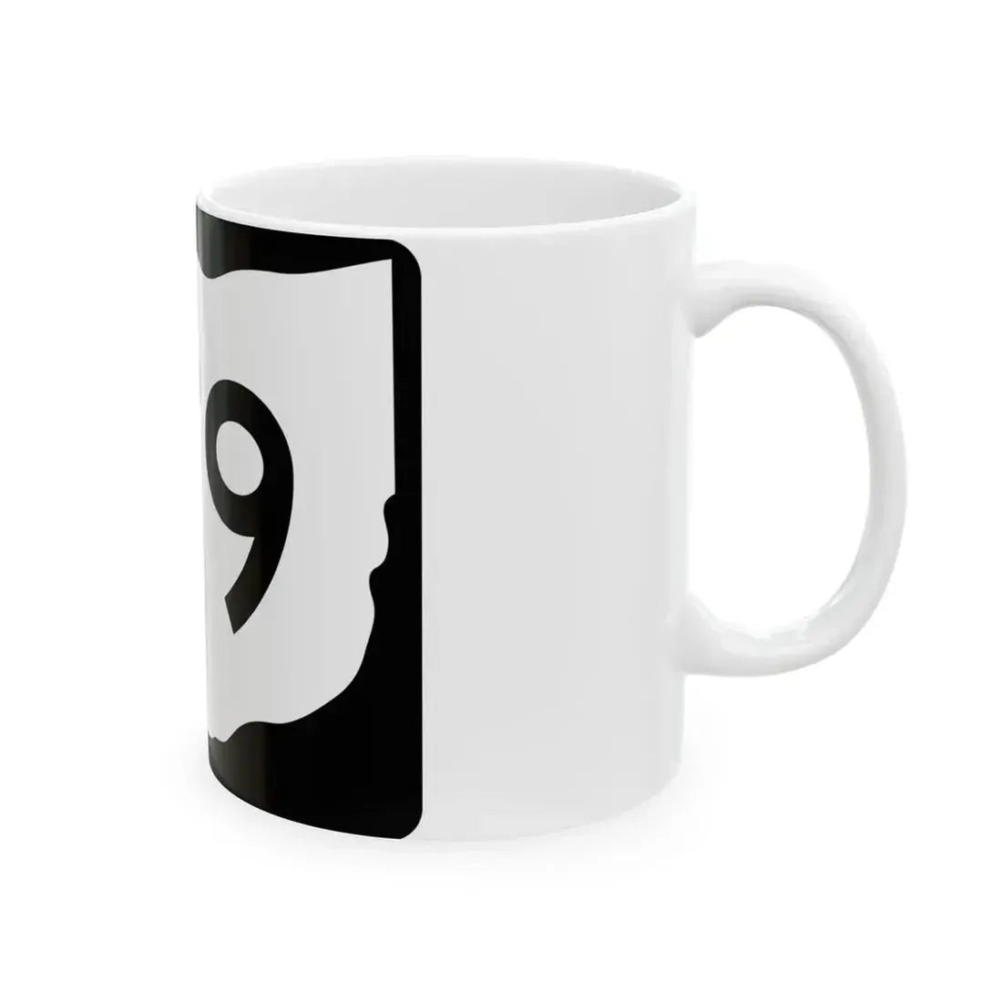 OH-179 (Ohio) (Road Sign) White Coffee Mug - Go Mug Yourself